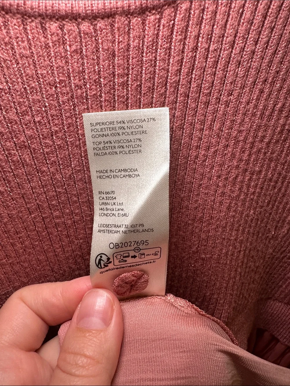 Anthropologie Thea Twofer Sweater Dress Scoop-Neck Edition - Picture 9 of 13